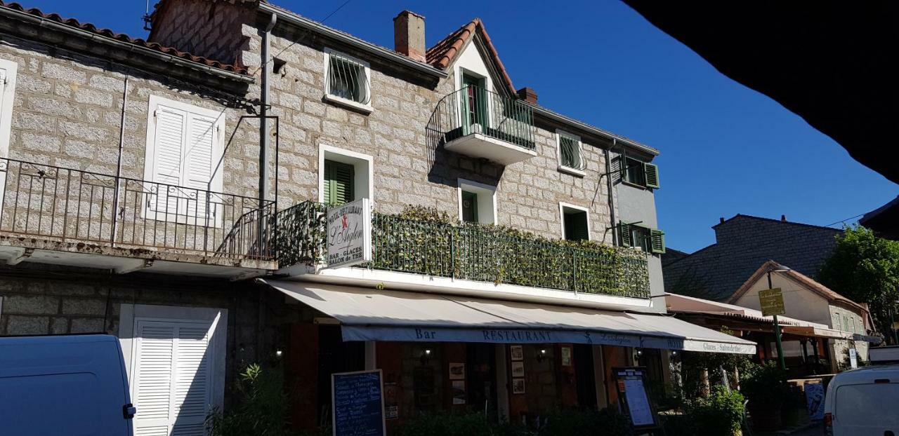Hotel Restaurant L'Aiglon Zonza Exteriér fotografie